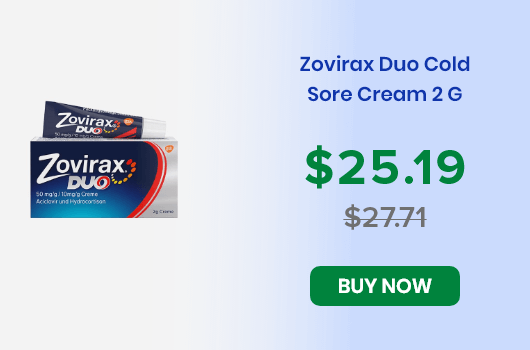 Zovirax Duo Cold Sore Cream